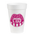 LSU Game Day in Pink- 16oz Styrofoam Cups