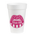 Texas Tech Game Day in Pink- 16oz Styrofoam Cups