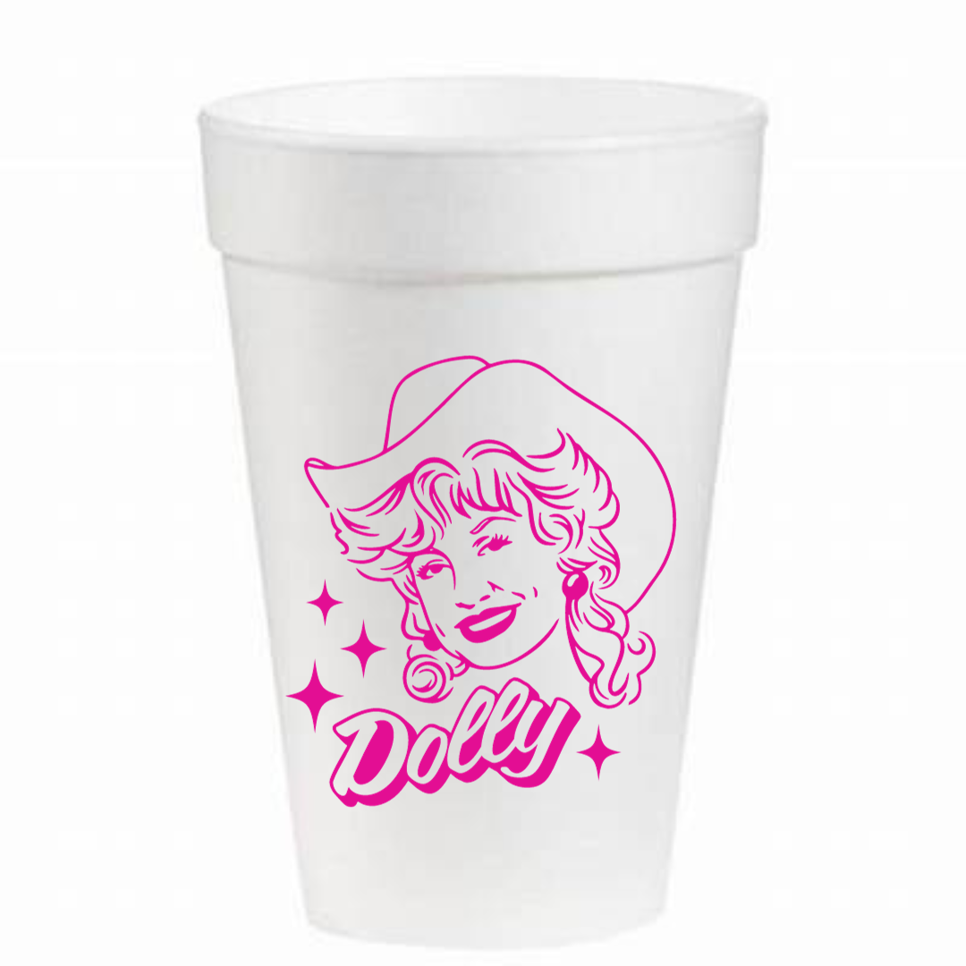 Dolly- 16oz Styrofoam Cups