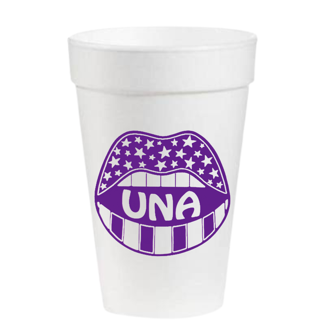 UNA Game Day- 16oz Styrofoam Cups