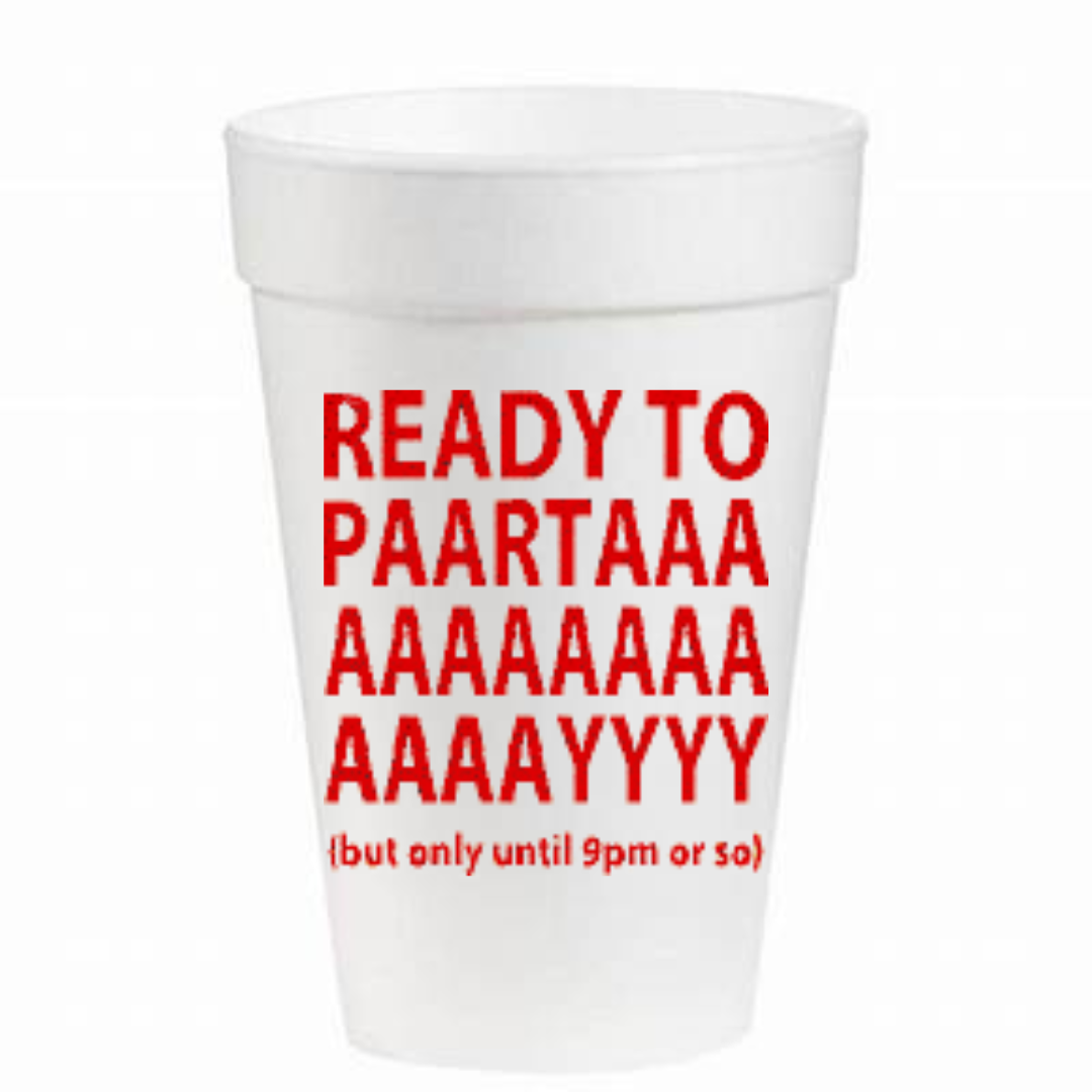 Warning Girl's Trip In Progress - 16oz Styrofoam Cups