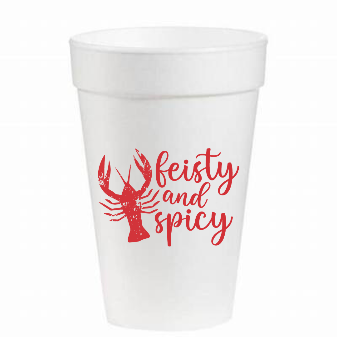 16 oz Pink Reindeer Iced Coffee Glass Cup