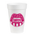 Oklahoma Game Day in Pink- 16oz Styrofoam Cups