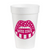 Miss State Game Day in Pink- 16oz Styrofoam Cups