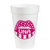 UNA Game Day in Pink- 16oz Styrofoam Cups
