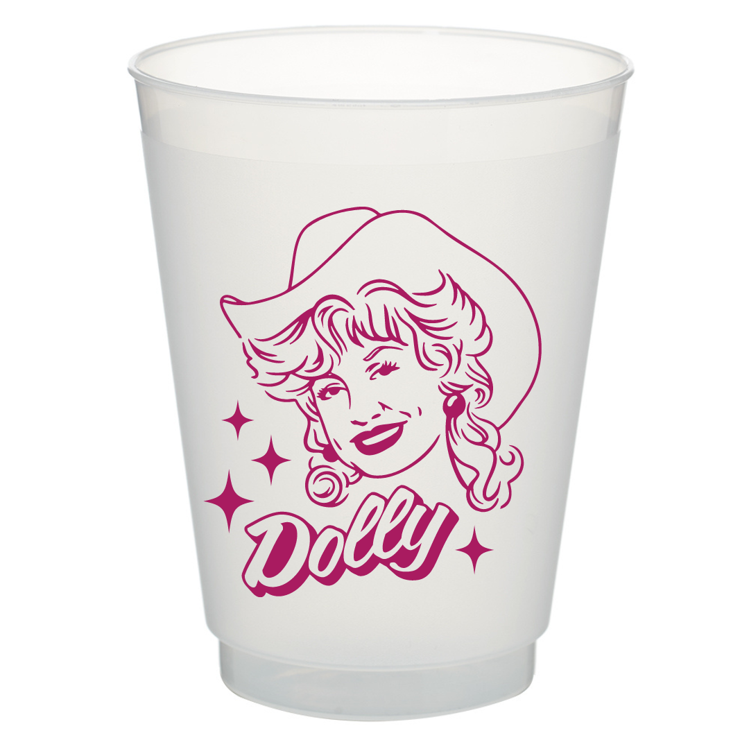 Dolly- 16oz Frost Flex Cups