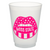 Miss State Game Day in Pink - 16oz Frost Flex Cups