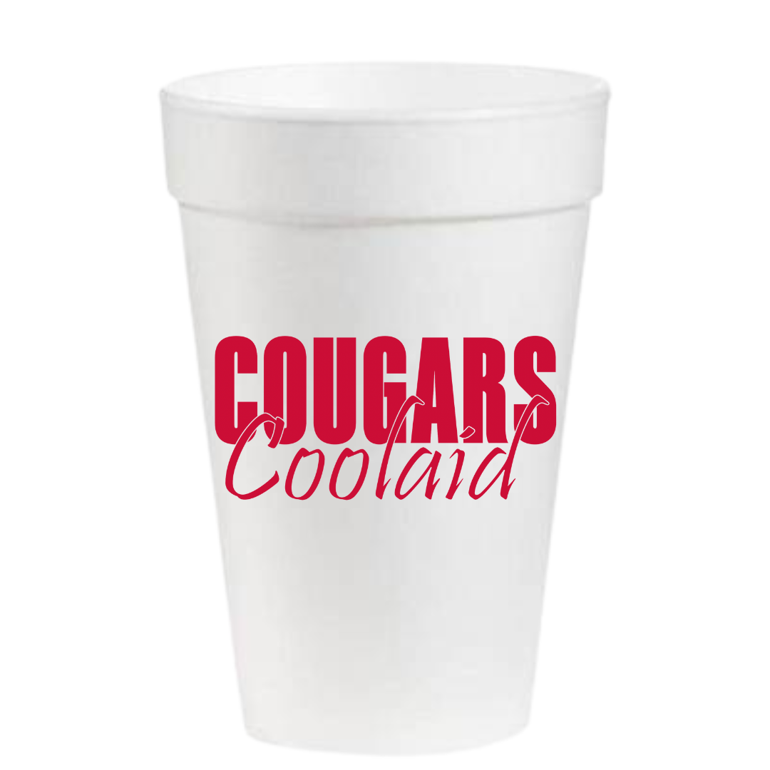 Texas Game Day in Pink- 16oz Styrofoam Cups - Pink Machine