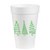 Christmas Tree Trio- 16oz Styrofoam Cups