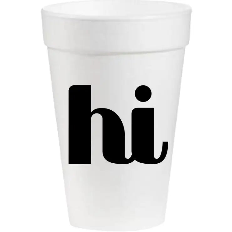 16 oz. Styrofoam Cups, Personalized Styrofoam Cups